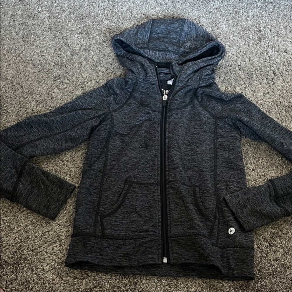 90 Degree By Reflex Charcoal Hoodie for Kids